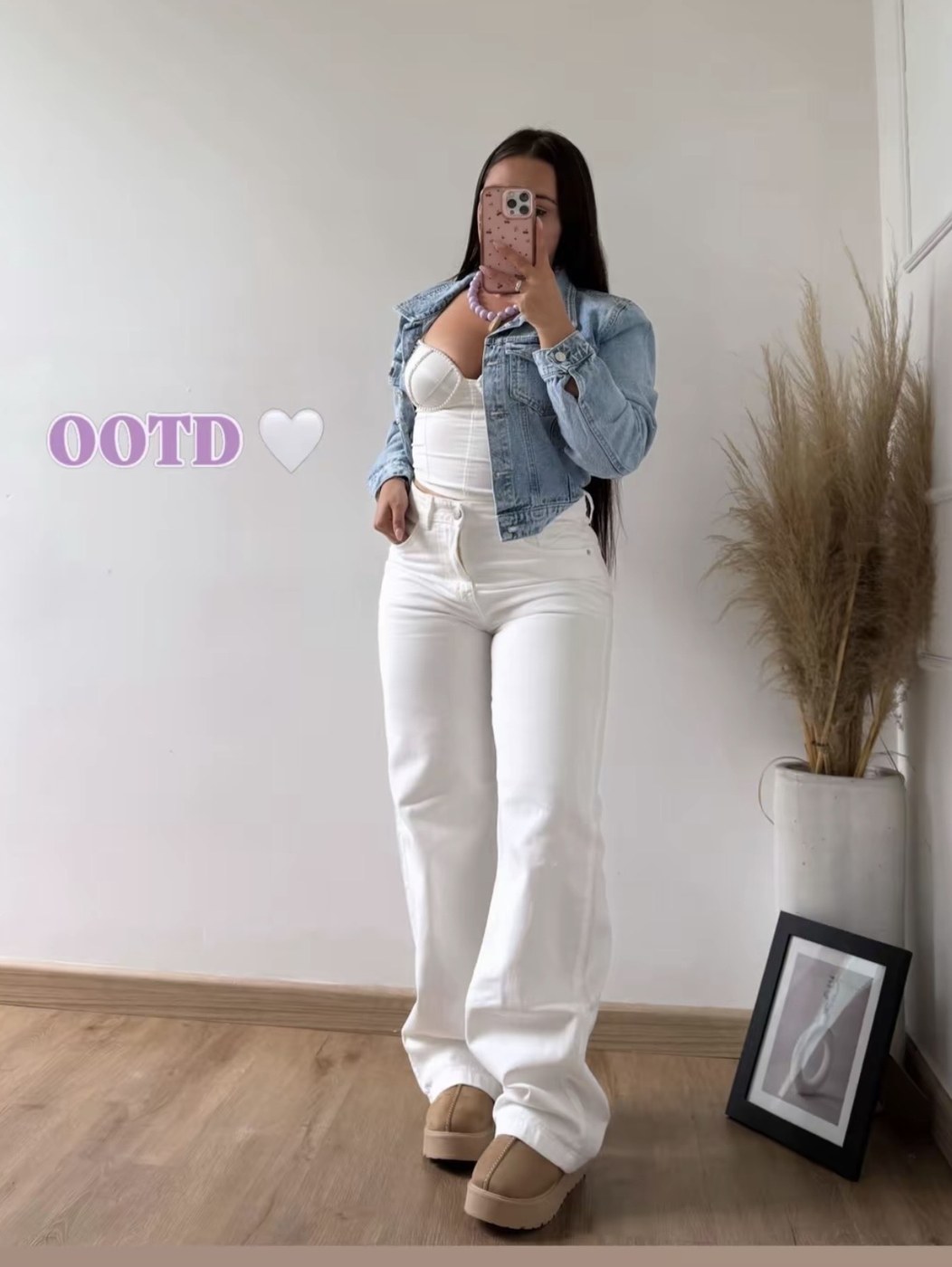 Look con chaqueta denim
